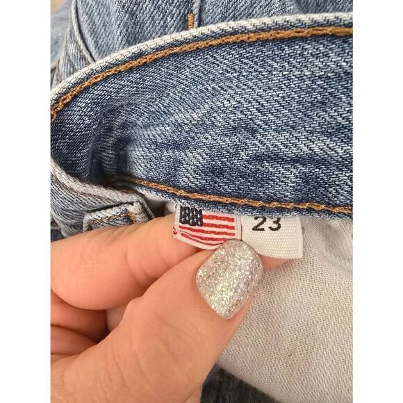 Women's‎ Still Here Jeans Relaxed Leg Straight Size 23 - Picture 8 of 9